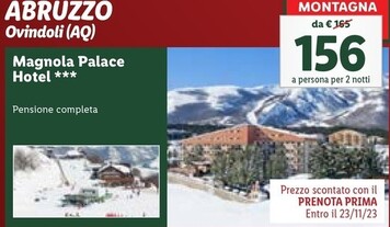 Offerta per Magnola Palace Hotel a 156€ in Lidl