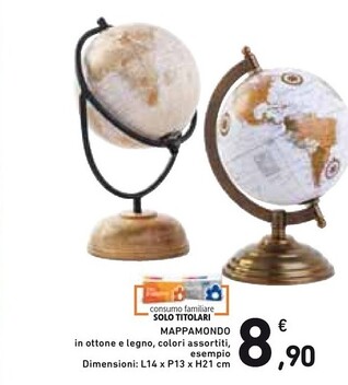 Offerta per Mappamondo a 8,9€ in Spazio Conad