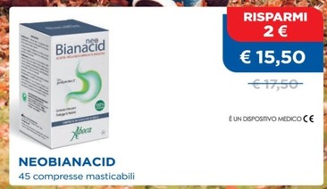 Offerta per Aboca - Neobianacid a 15,5€ in +Bene