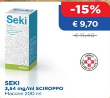 Offerta per Seki a 9,7€ in +Bene