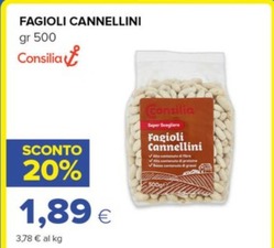 Offerta per Consilia - Fagioli Cannellini a 1,89€ in Oasi