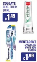 Offerta per Metntadent - Spazzolino White Now Carbon a 1,49€ in Gruppo Garanzia