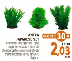 Offerta per Amtra - Japanese Set a 2,03€ in Pet Store Conad