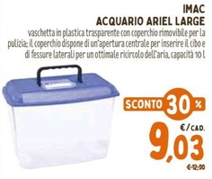 Offerta per Imac - Acquario Ariel Large a 9,03€ in Pet Store Conad