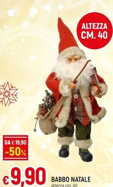 Offerta per Babbo Natale a 9,9€ in Galassia