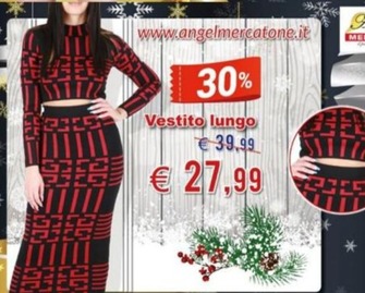 Offerta per Vestito Lungo a 27,99€ in Angel Mercatone