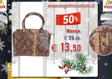 Offerta per Borsa a 13,5€ in Angel Mercatone