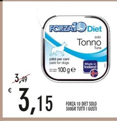 Offerta per Forza10 - Diet Solo a 3,15€ in MobyDick