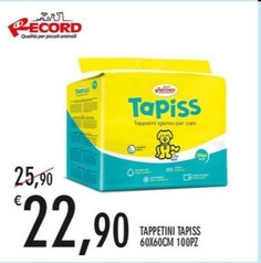 Offerta per Tappetini Tapiss a 22,9€ in MobyDick