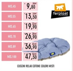 Offerta per Cuscini Relax Cotone Colori Misti a 9,8€ in MobyDick