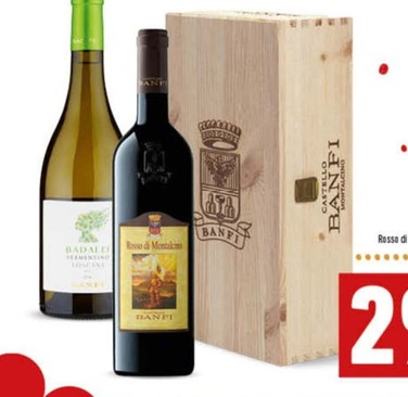 Offerta per Banfi - Confezione In Legno 2 Bottiglie a 29,9€ in Conad