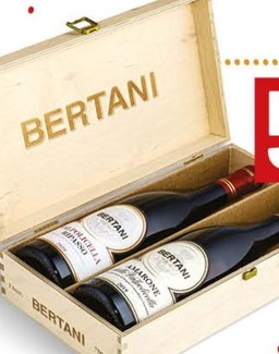 Offerta per Bertani - Cassetta In Legno 2 Bottiglie a 55,9€ in Conad