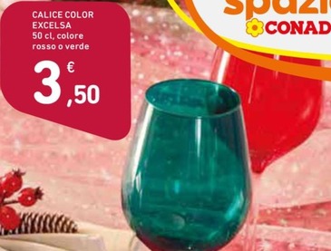 Offerta per Excelsa - Calice Color a 3,5€ in Spazio Conad
