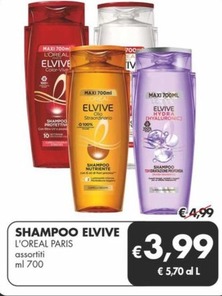 Offerta per L’Oreal Paris - Shampoo Elvive a 3,99€ in MD