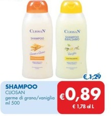 Offerta per Cliosan - Shampoo a 0,89€ in MD