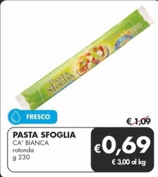 Offerta per Ca' Bianca - Pasta Sfoglia a 0,69€ in MD