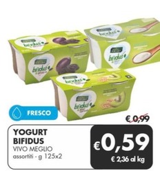 Offerta per Vivo Meglio - Yogurt Bifidus a 0,59€ in MD