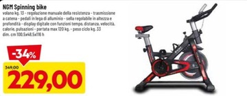 Offerta per Ngm - Spinning Bike a 229€ in Dpiu