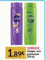 Offerta per Sunsilk Shampoa, Varie Profumazioni a 1,89€ in Beauty Si