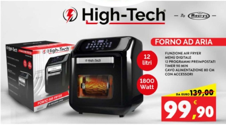 Offerta per Hightec - Forno Ad Aria a 99,9€ in Maury's