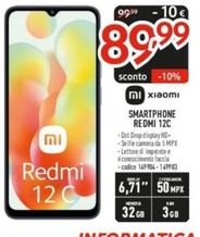 Offerta per Xiaomi - Smartphone Redmi 12C a 89,99€ in Elettrosintesi