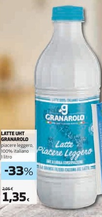 Offerta per Granarolo - Latte UHT a 1,35€ in Coop