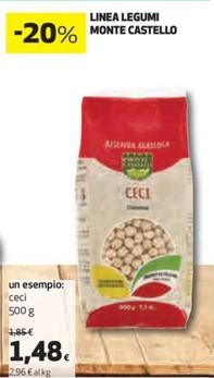 Offerta per Monte Castello - Linea Legumi a 1,48€ in Ipercoop
