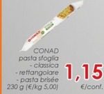 Offerta per Conad - Pasta Sfoglia Classica a 1,15€ in Conad