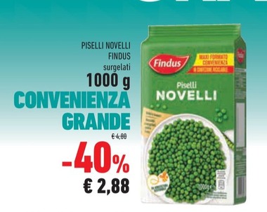 Offerta per Findus - Piselli Novelli a 2,88€ in Conad Superstore