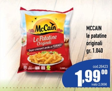 Offerta per Mccain - Le Patatine Originali a 1,99€ in Del Prete Alimentari