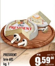 Offerta per President Brie a 9,59€ in Del Prete Alimentari