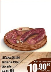 Offerta per Salsicce in Del Prete Alimentari