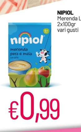 Offerta per Nipiol - Merenda Latte a 0,99€ in Franzy's 