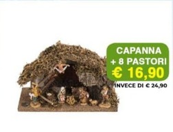 Offerta per Capanna + 8 Pastori a 16,9€ in Brillo
