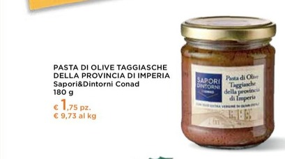 Offerta per Conad - Pasta Di Olive Taggiasche Della Provincia Di Imperia Sapori&Dintorni  a 1,75€ in Conad City