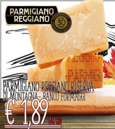 Offerta per Parmigiano a 1,89€ in Xxs Market