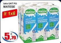 Offerta per Latte parzialmente scremato a 5,79€ in Iperstore Barletta