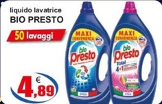 Offerta per Detersivo lavatrice a 4,89€ in Iperstore Barletta