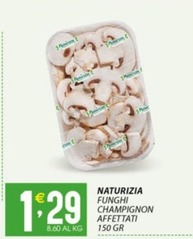 Offerta per Funghi champignon a 1,29€ in Sisa
