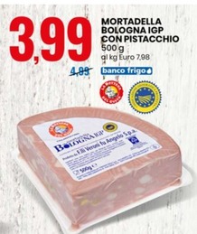 Offerta per La Bottega Del Gusto Mortadella Bologna IGP Con Pistacchio a 3,99€ in Eurospin