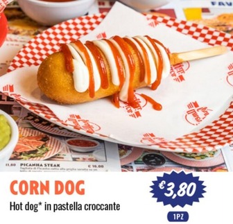 Offerta per Corn Dog a 3,8€ in America Graffiti