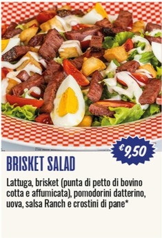 Offerta per Brisket Salad a 9,5€ in America Graffiti