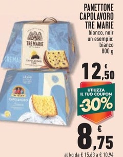 Offerta per Tre Marie - Panettone Capolavoro a 12,5€ in Conad City