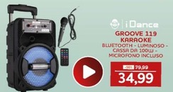 Offerta per Groove 119 Karaoke a 34,99€ in Happy Casa Store