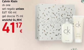 Offerta per Calvin Klein - Ck One Set Regalo Unisex Edt 100 Ml Gel Doccia 75 Ml a 41,17€ in dm