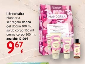 Offerta per L'Erboristica - Mandorla Set Regalo Donna a 9,67€ in dm