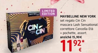 Offerta per Maybelline New York - Set Regalo Cin Cin a 11,92€ in dm