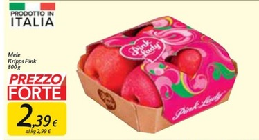 Offerta per Pink Lady - Mele a 2,39€ in Carrefour Market