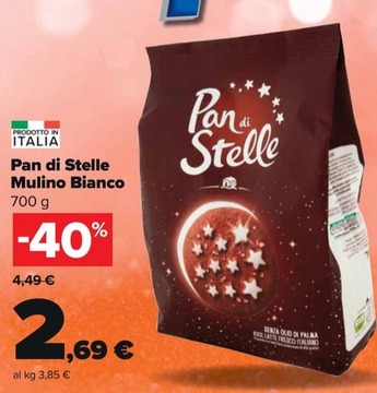 Offerta per Pan Di Stelle Mulino Bianco a 2,69€ in Carrefour Market