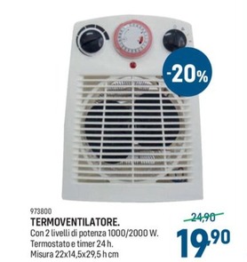 Offerta per Termoventilatore. a 19,9€ in CFadda